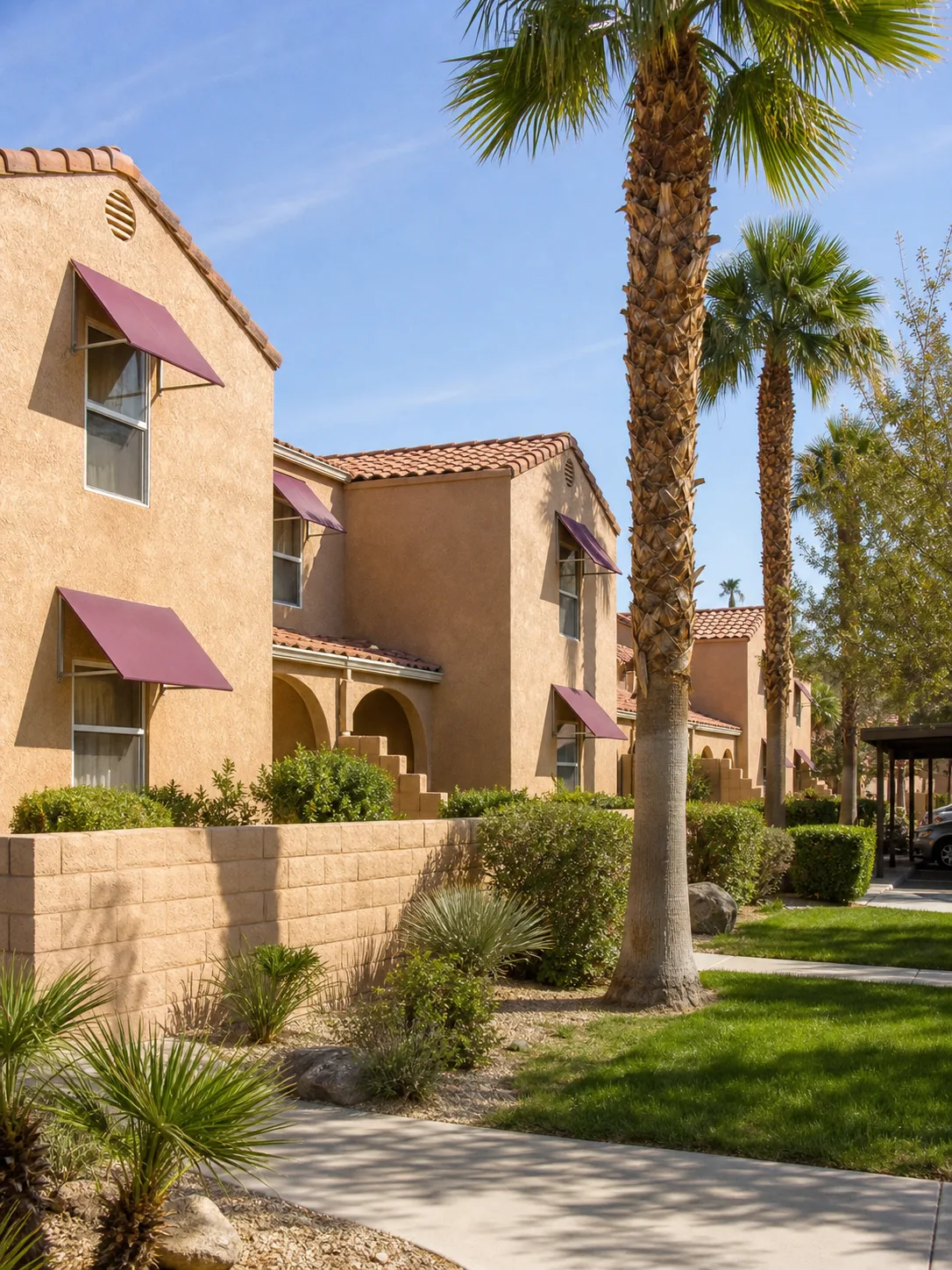 棕榈泉 Palm Springs 家庭公寓开放申请 (含两房)宣传图